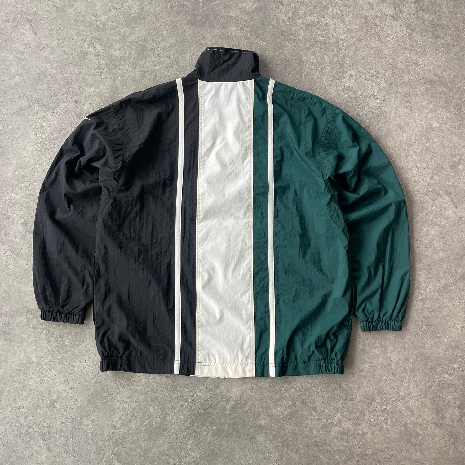 Nike 1990s lightweight colour block shell jacket (M)