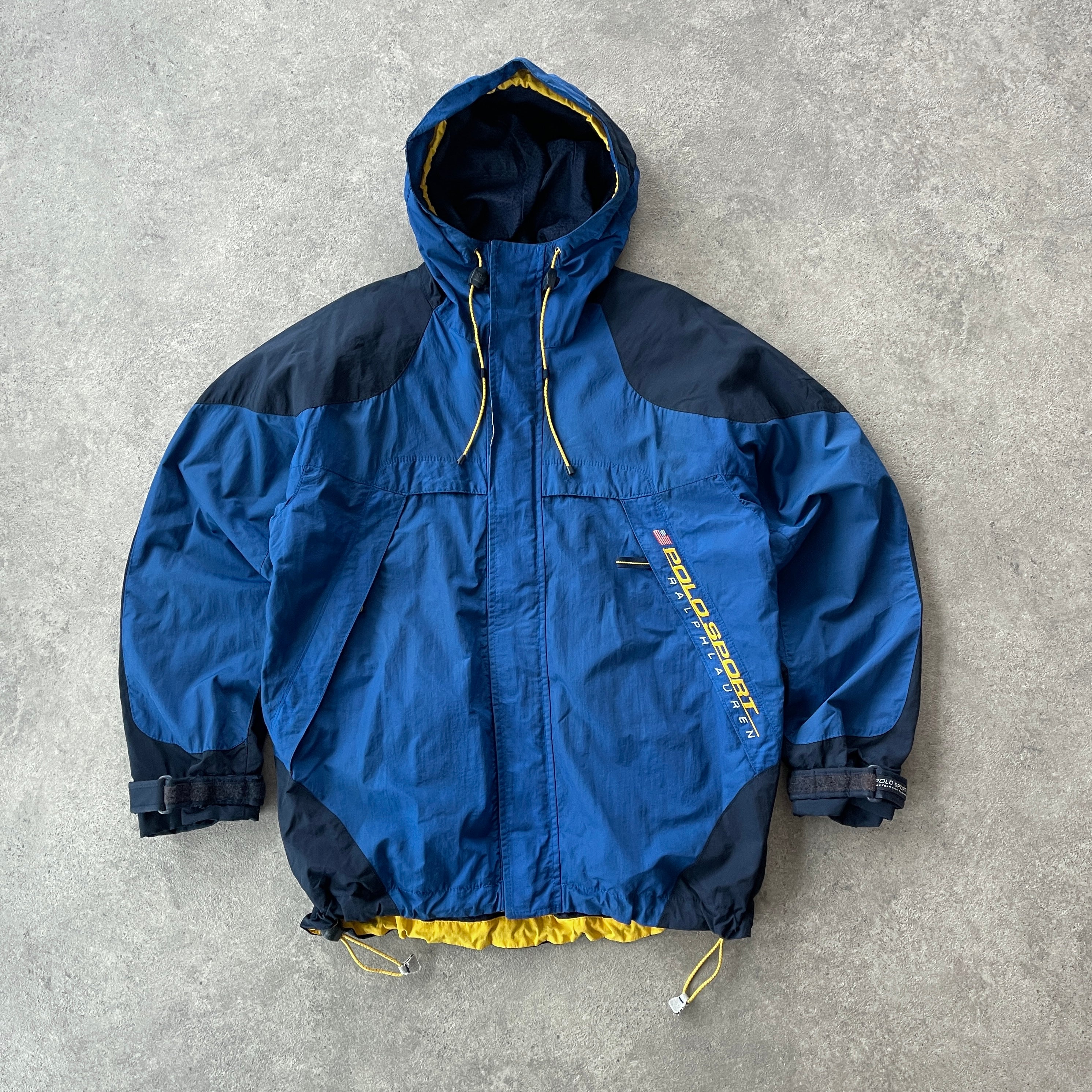 Polo Sport Ralph Lauren RARE 1990s technical waterproof jacket (M)