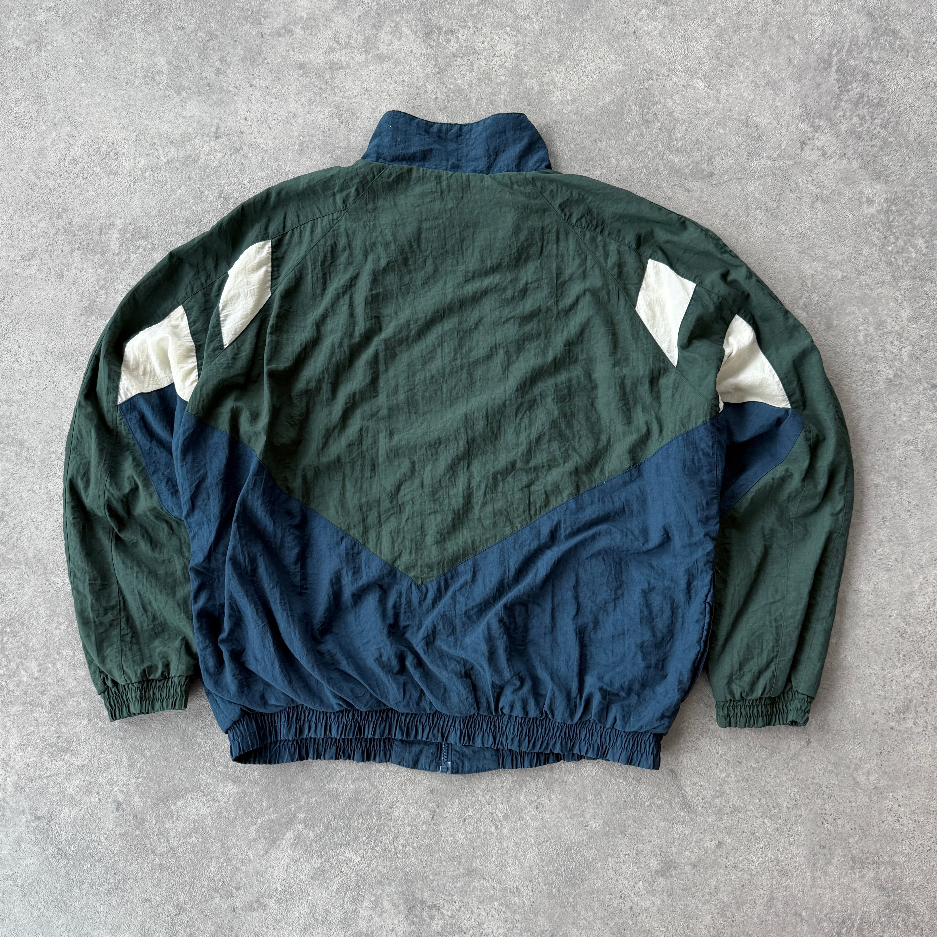 Nike 1990s lightweight colour block shell jacket (L)