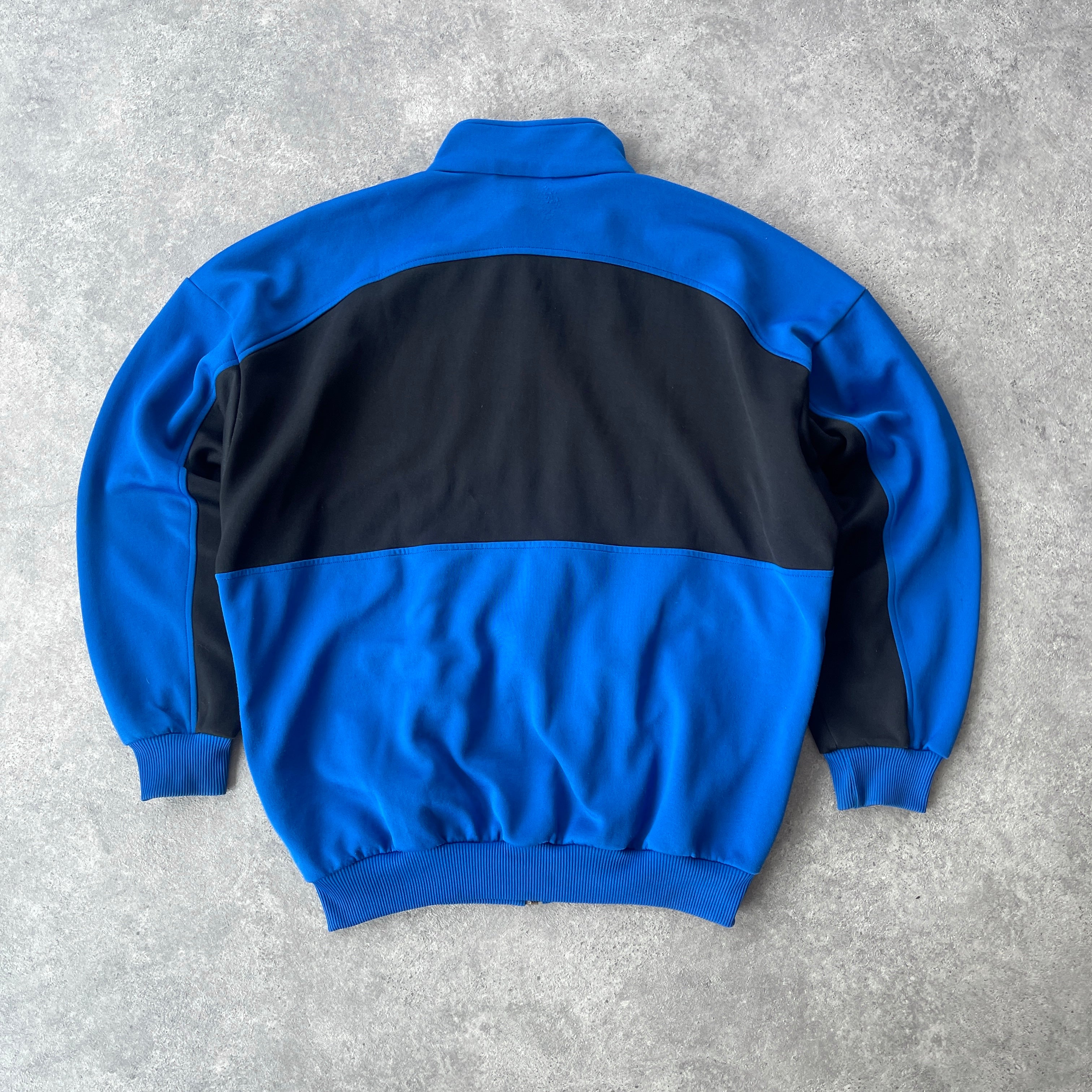 Adidas 1990s colour block embroidered track jacket (M)