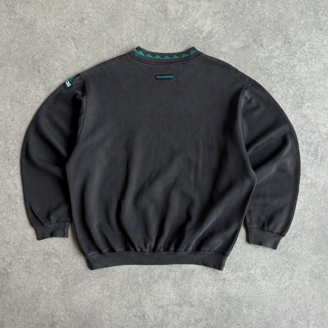 Adidas Equipment 1990s heavyweight embroidered sweatshirt (XL)