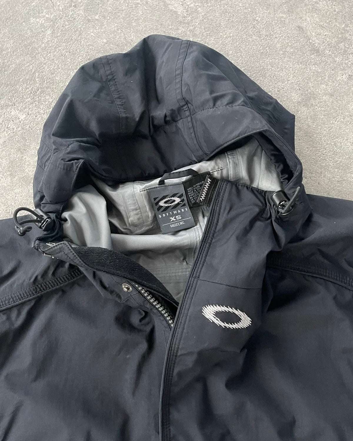 Oakley Software RARE 2000s technical 1/4 zip  shell jacket (S)