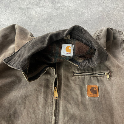 Carhartt RARE 2000s heavyweight blanket lined Detroit jacket (XL)