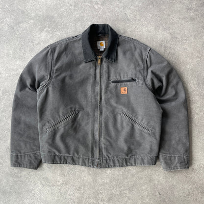 Carhartt 2014 J97 heavyweight blanket lined Detroit jacket (L)