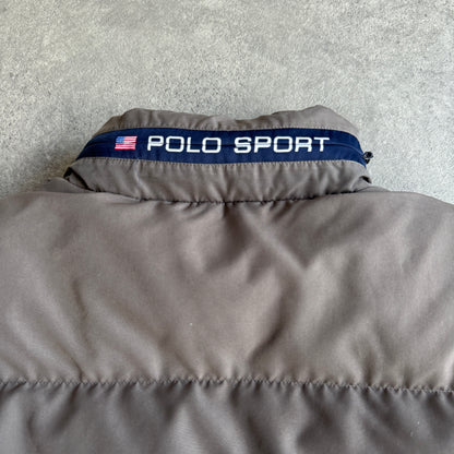 Polo Sport Ralph Lauren RARE 1990s fleece lined puffer jacket (XL)
