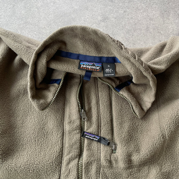 Patagonia A/W 1996 deep pile sherpa fleece jacket (XL)