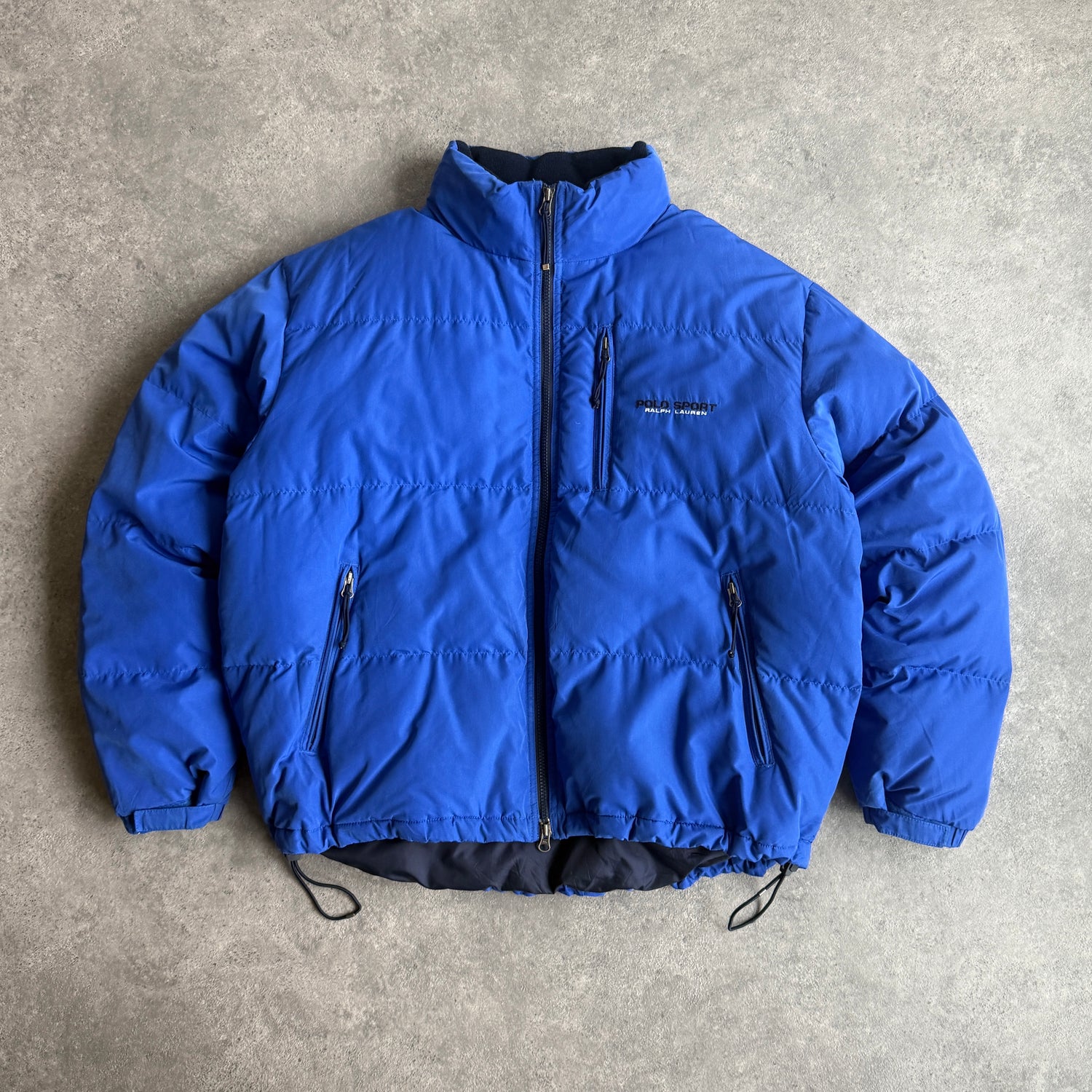 Polo Sport Ralph Lauren RARE 1990s fleece lined puffer jacket (XL)