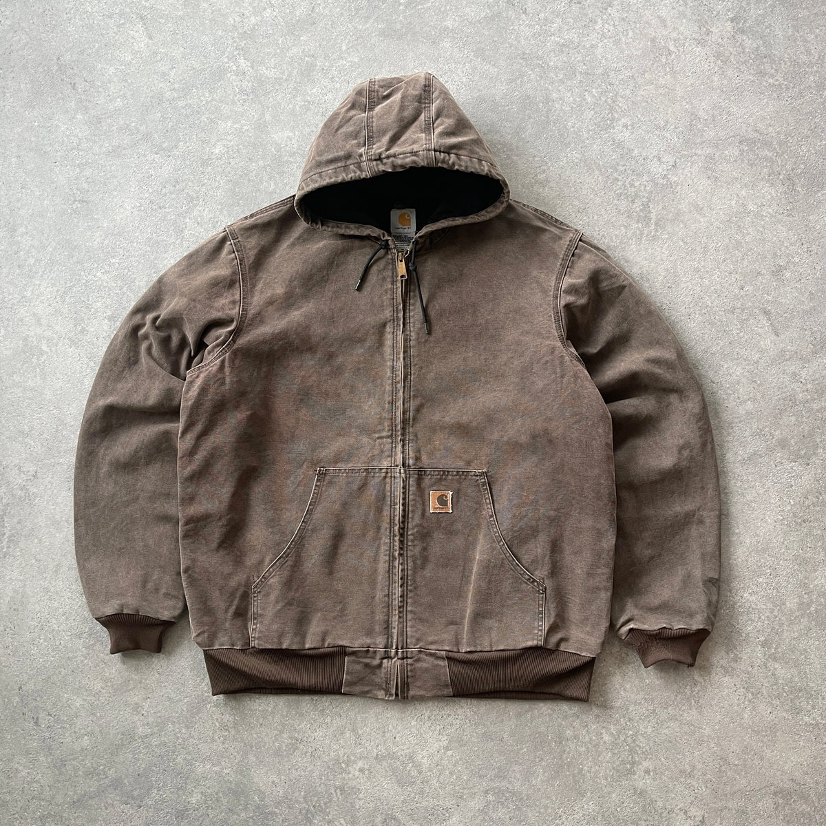 Carhartt 2005 J25 CHT Active heavyweight hooded jacket (XL 