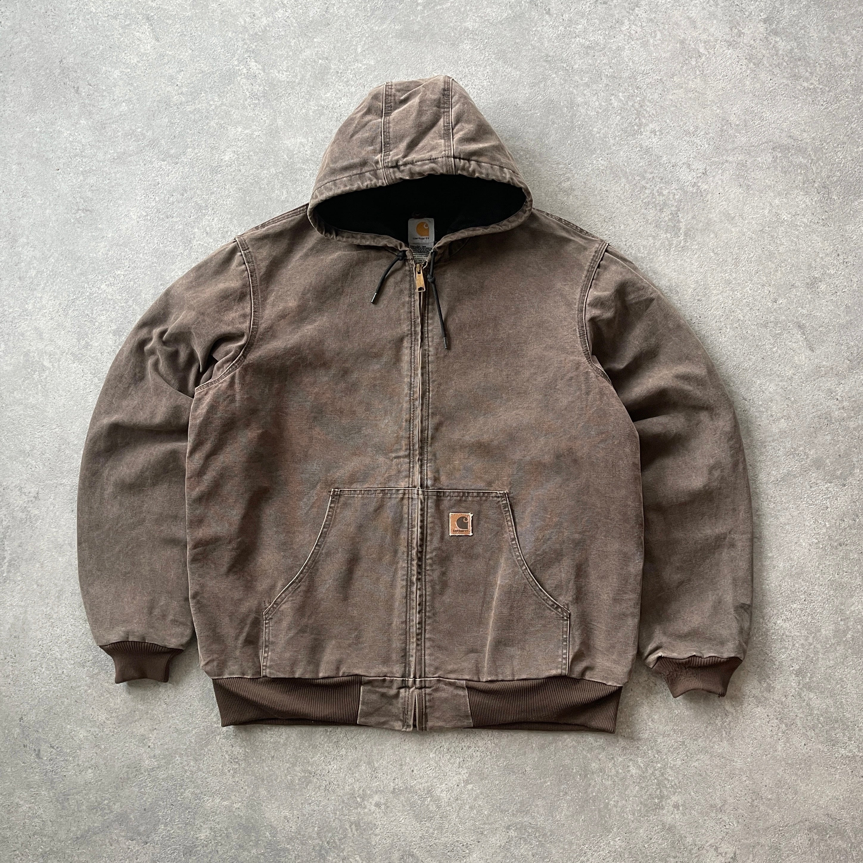 Carhartt 2005 J25 CHT Active heavyweight hooded jacket (XL)