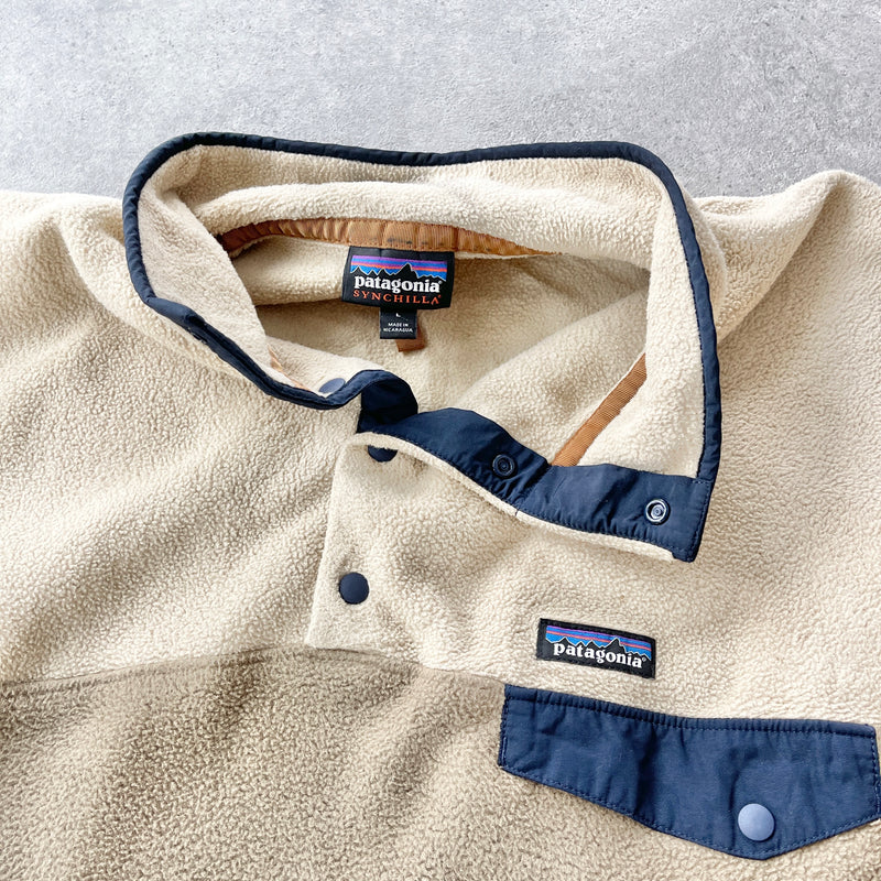 Patagonia Synchilla 2000s Snap-T pullover fleece (L)