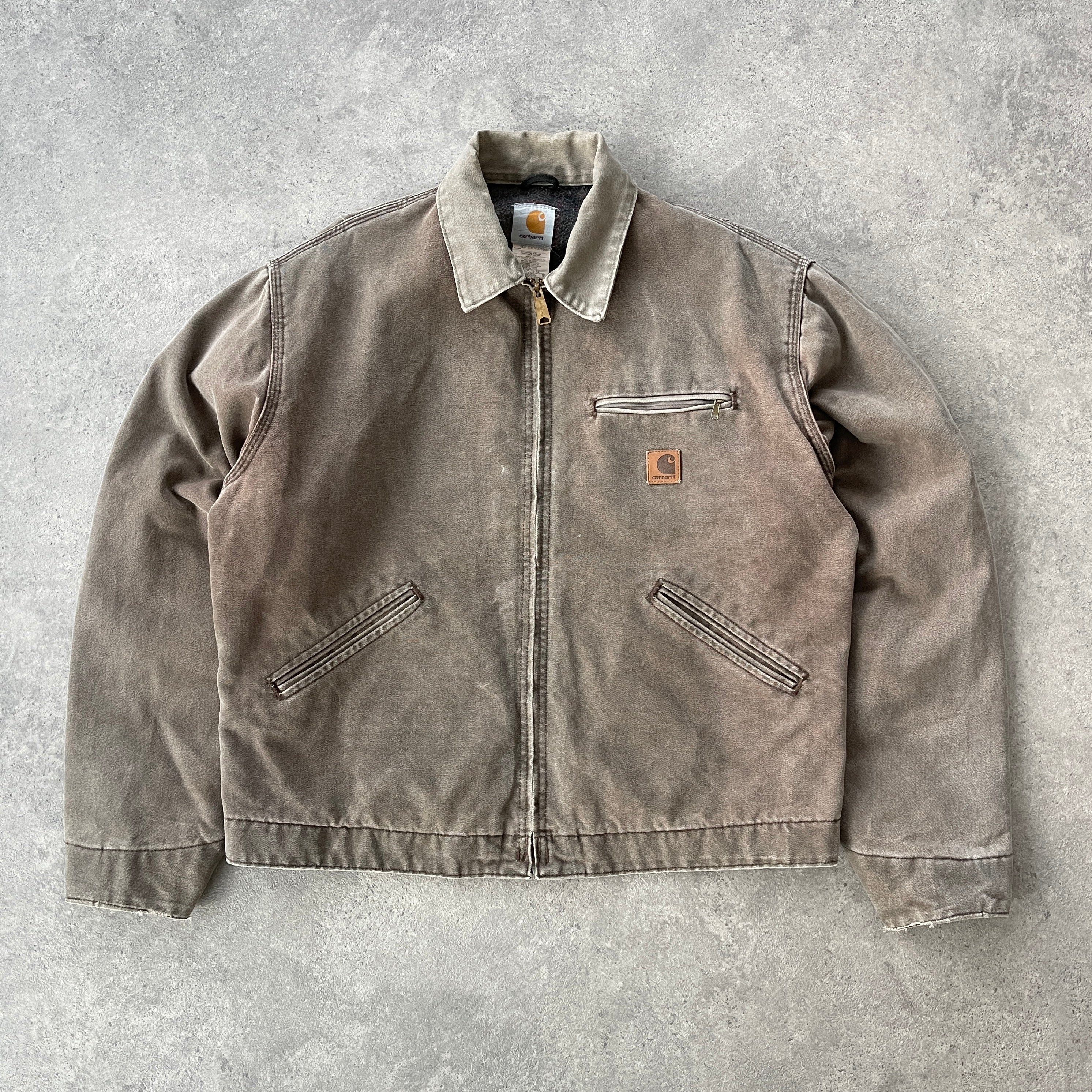 Carhartt RARE 2002 heavyweight blanket lined Detroit jacket (L)