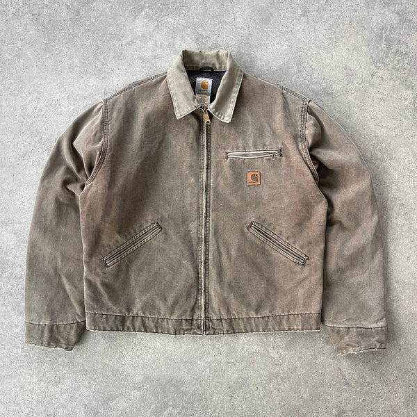 Carhartt RARE 2002 heavyweight blanket lined Detroit jacket (L)