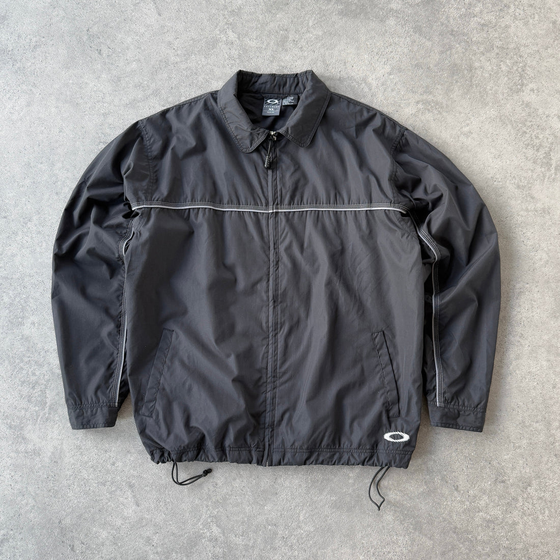 Oakley Software 2000s technical nylon Harrington jacket (XL)