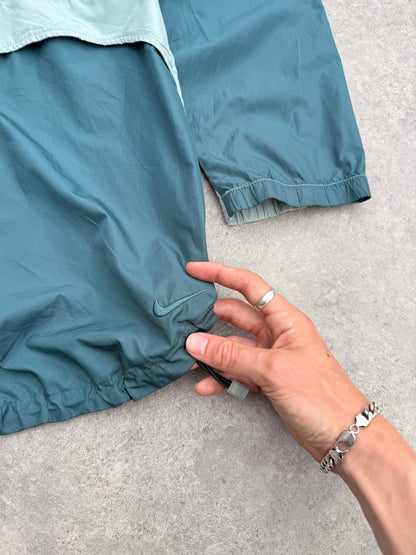 nike acg 1990s colour block packable jacket, cuff detail