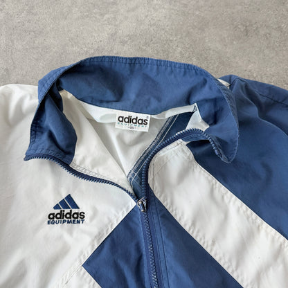 Adidas Equipment 1990s lightweight embroidered track jacket (M)