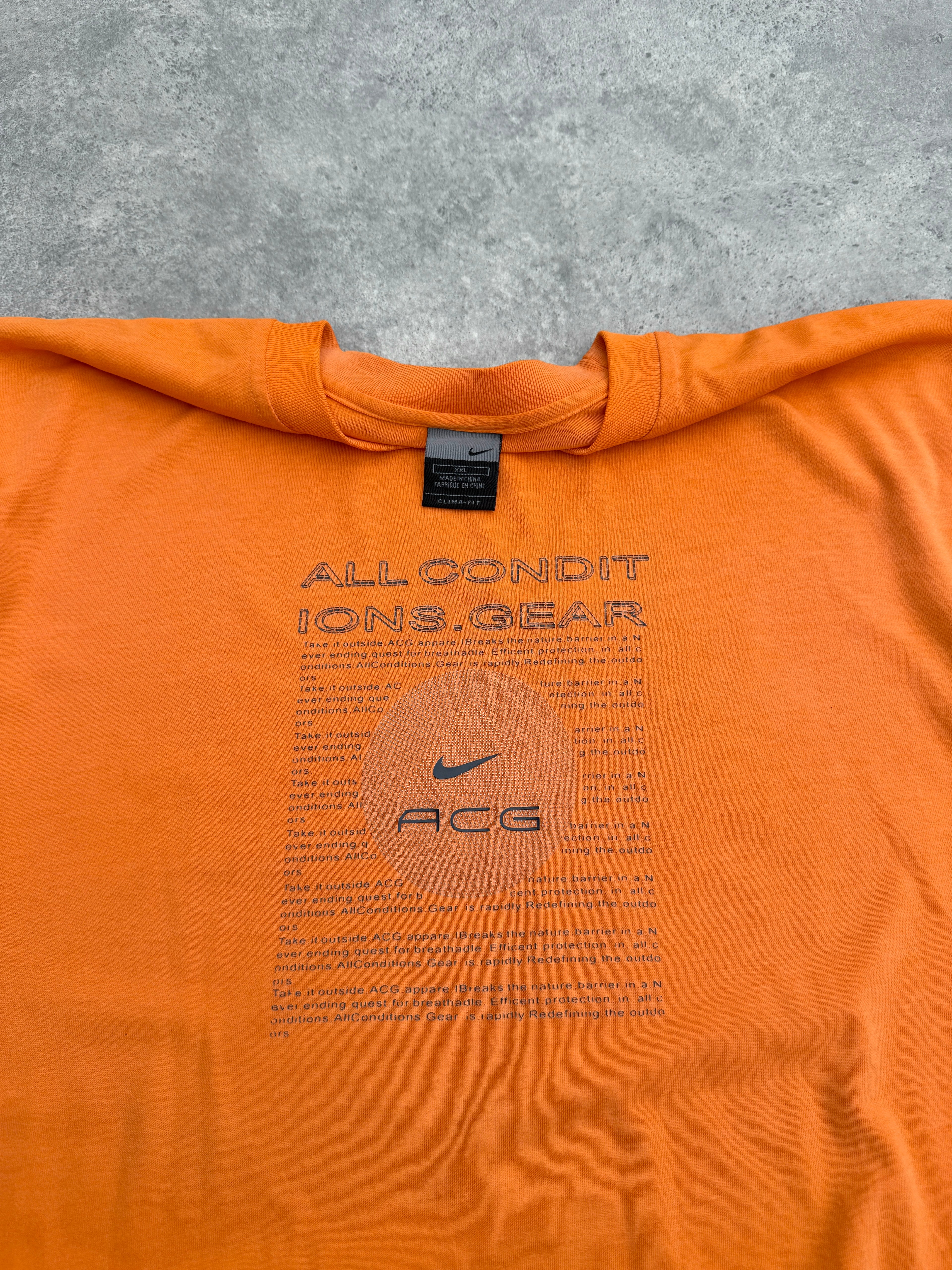 nike acg 2001 heavyweight graphic t-shirt (xl)