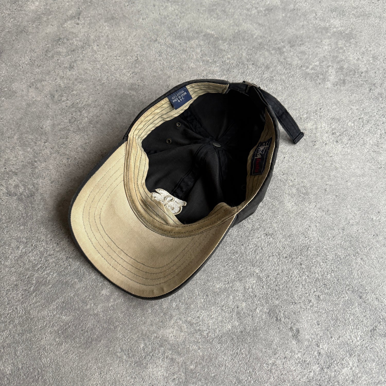 Stussy 1990s ‘SS’ script logo embroidered cap