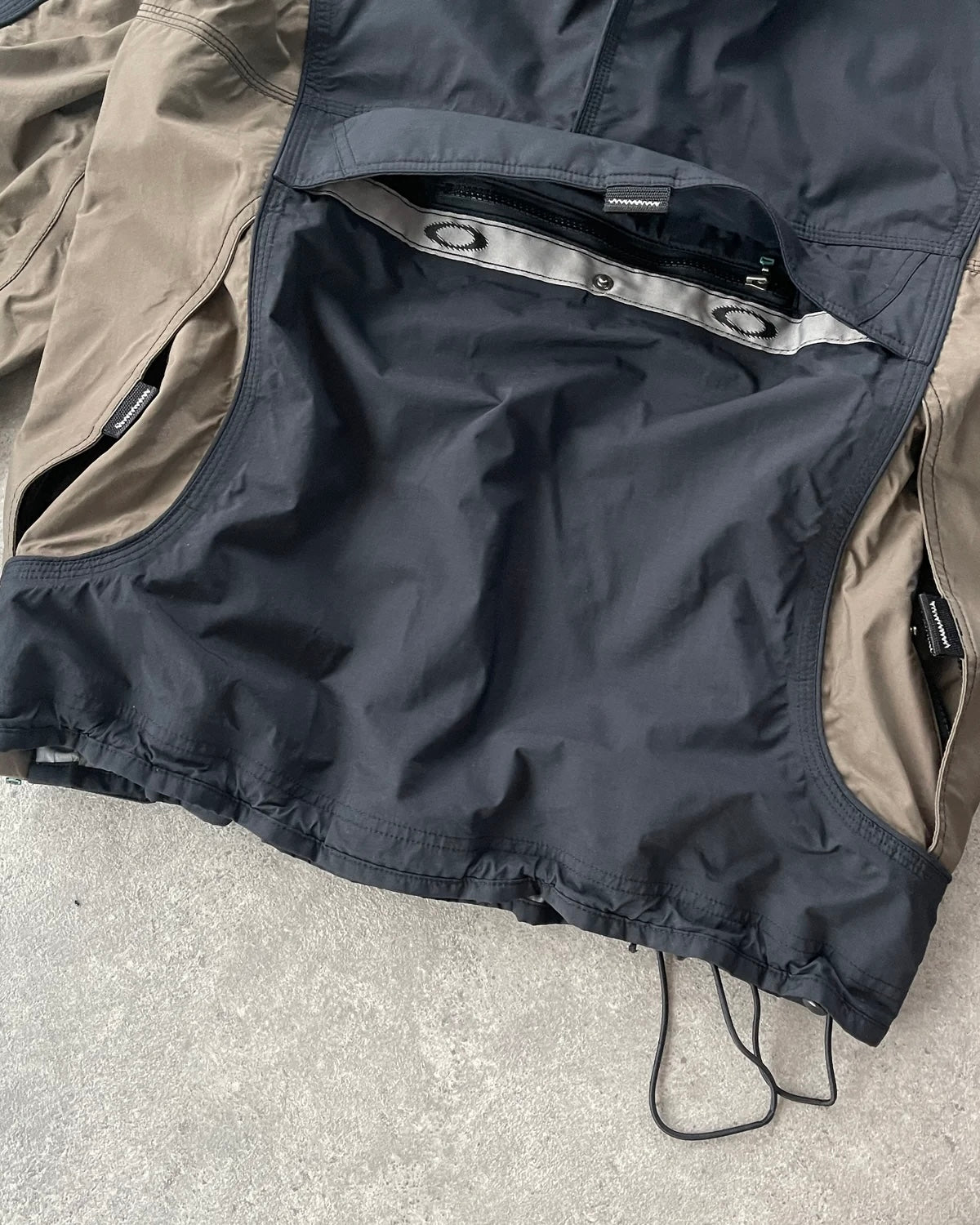Oakley Software RARE 2000s technical 1/4 zip  shell jacket (S)
