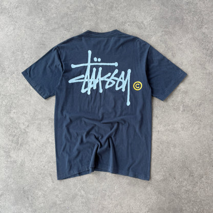 Stussy 1990s single stitch heavyweight script t-shirt (L)