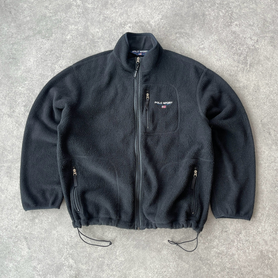 Polo Sport Ralph Lauren 1990s heavyweight polartec fleece jacket (L)