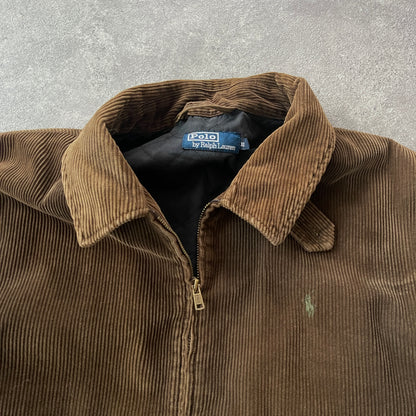 Ralph Lauren RARE 1990s corduroy heavyweight Harrington jacket (XL)