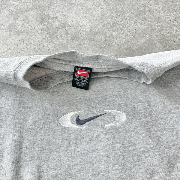 Nike 1990s heavyweight embroidered sweatshirt (XXL)