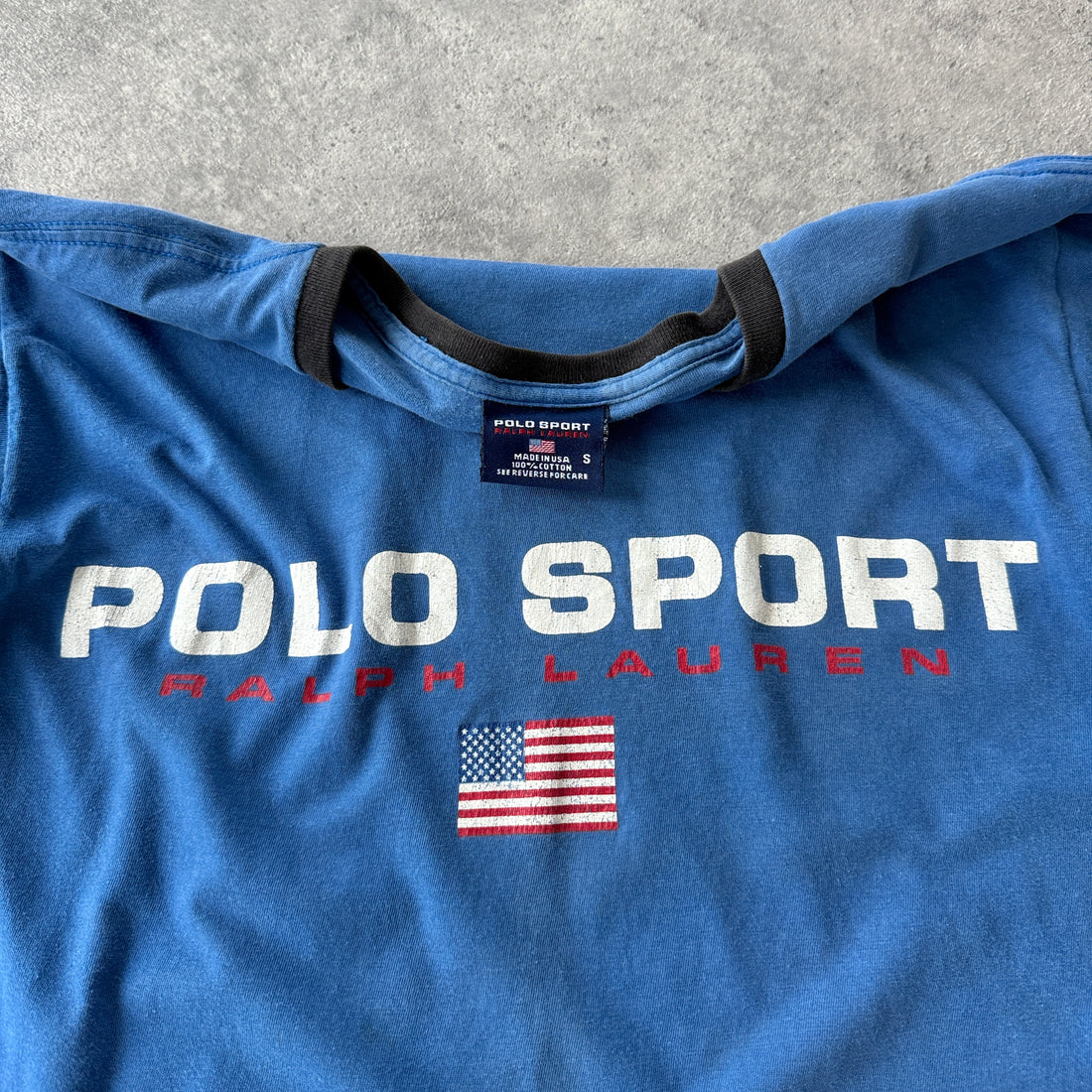 Polo Sport Ralph Lauren 1990s spellout t-shirt (S)