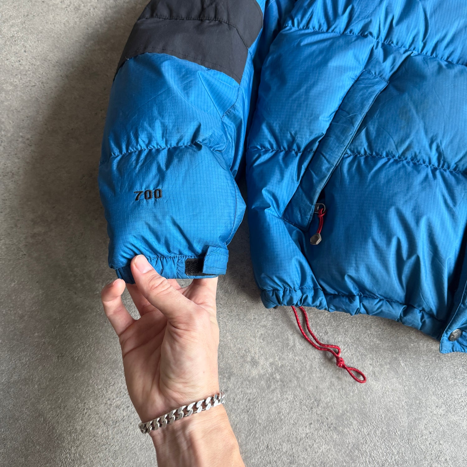 The North Face Baltoro 700 down fill windstopper puffer jacket (M)
