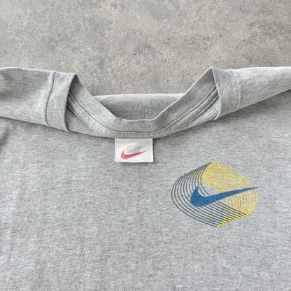 Nike 1990s heavyweight graphic logo t-shirt (M)