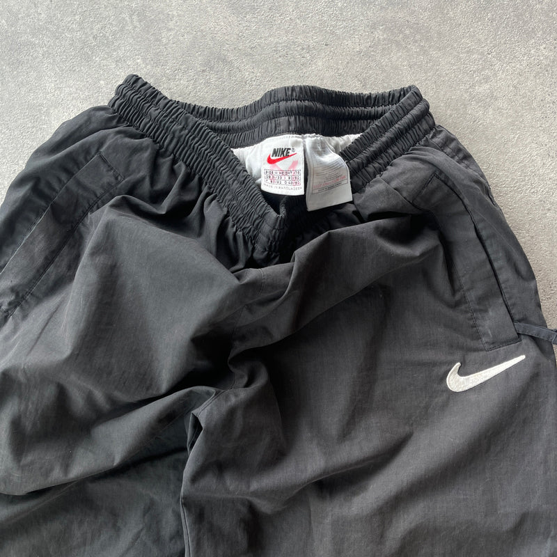 Nike 1990s lightweight double swoosh track pants (M) Linear Store