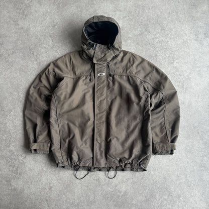 Oakley Software RARE 2000s heavyweight waterproof technical jacket (M)