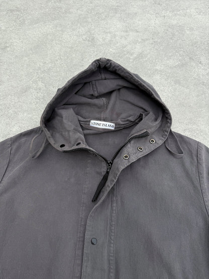 stone island s/s 1999 garment dyed lightweight hooded jacket (s)