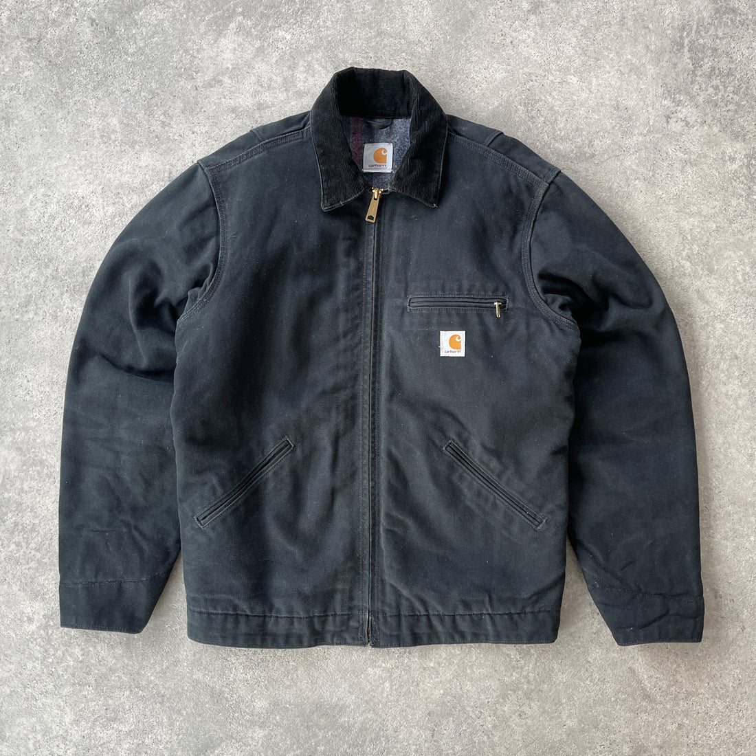 Carhartt 2000s heavyweight blanket lined Detroit jacket (M)