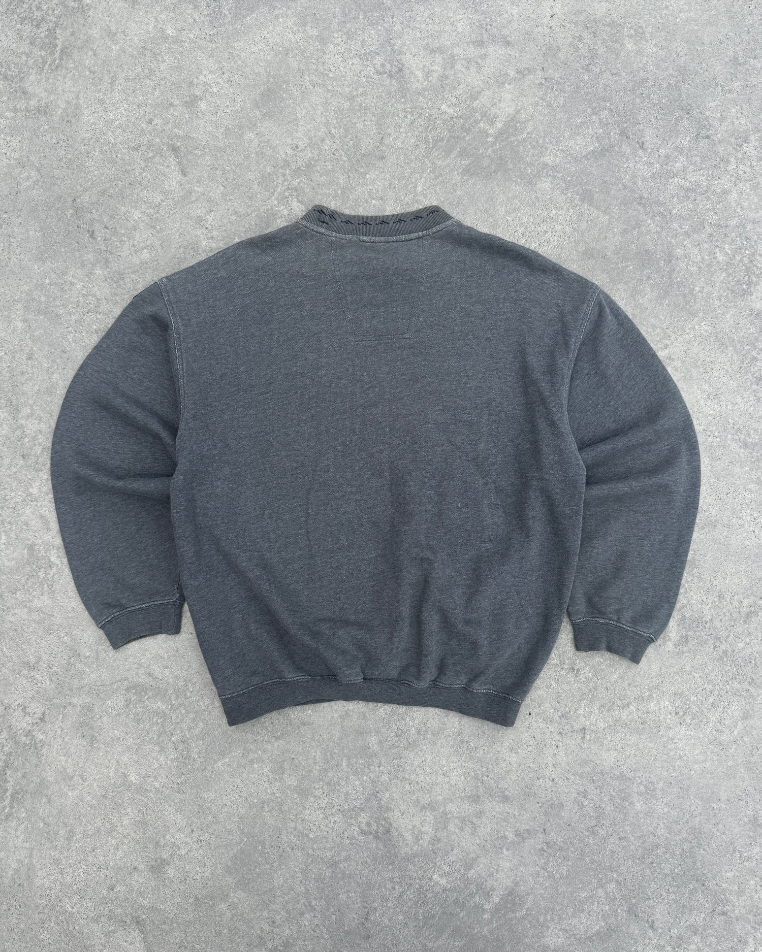 adidas equipment 1990s heavyweight embroidered sweatshirt, sleeve patch detail