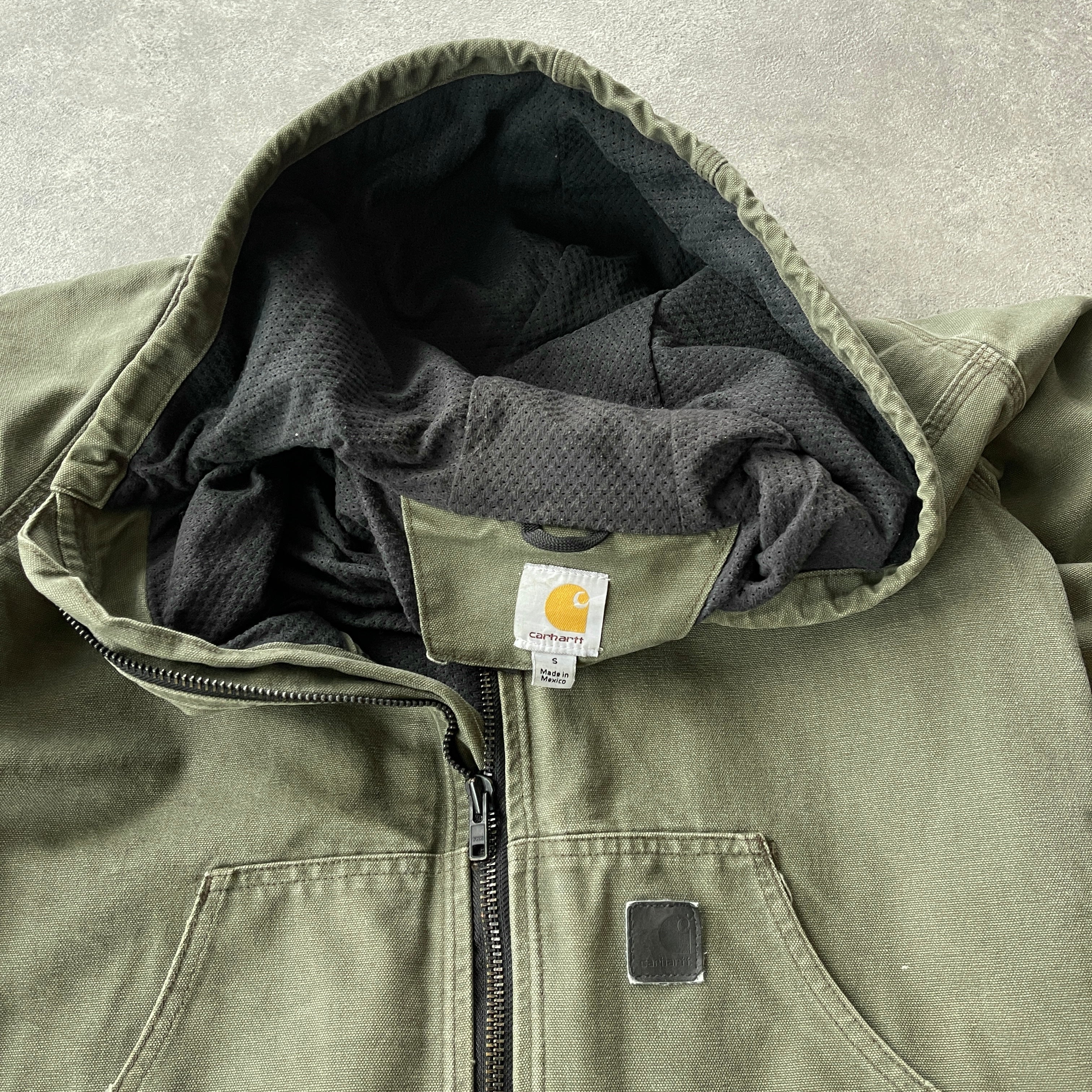 Carhartt RARE 2011 J360 ARG heavyweight hooded Active jacket (S)