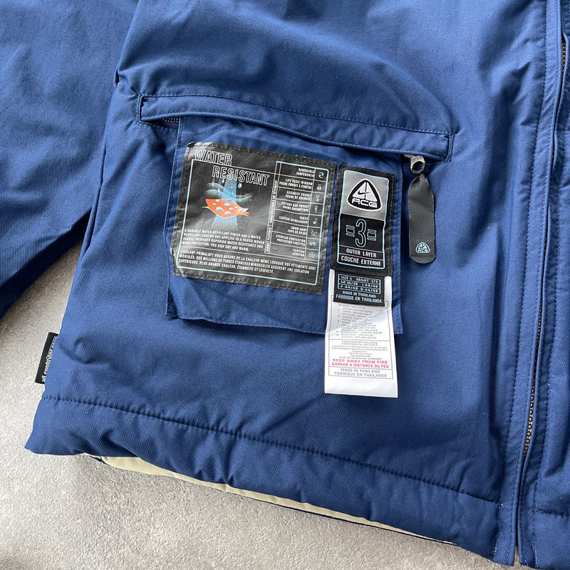 Nike ACG RARE 2000s reversible heavyweight Storm Clad fleece jacket (S)