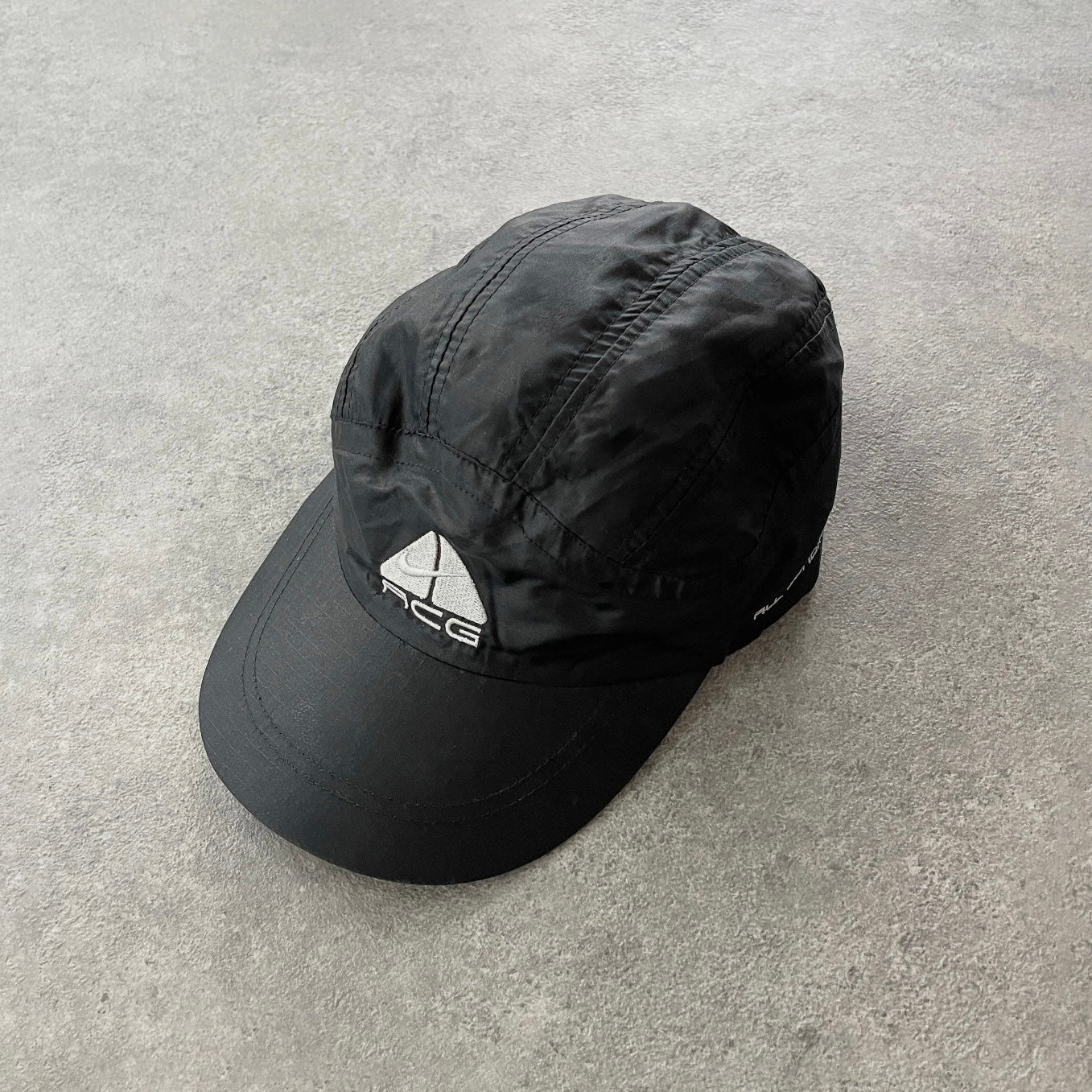 Nike ACG RARE 1990s technical spellout cap
