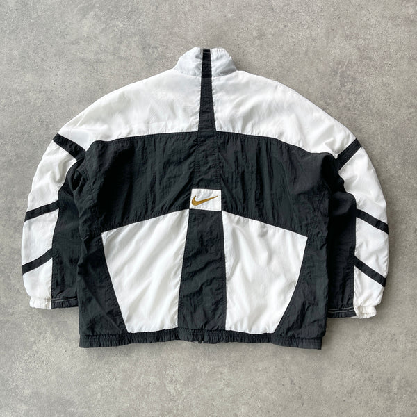 Nike 1990s lightweight colour block shell jacket (M)