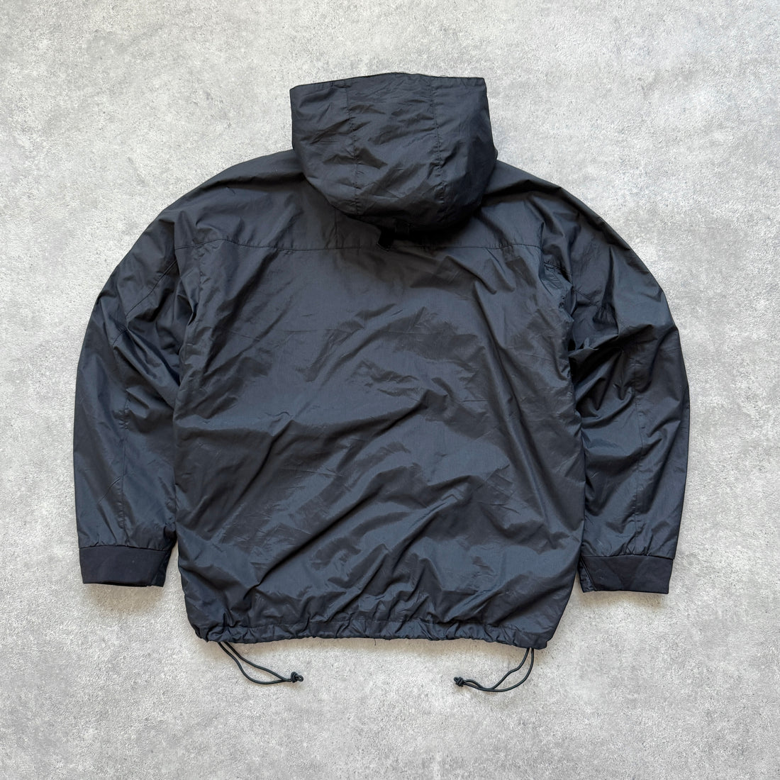 Adidas 1990s technical lightweight cargo shell jacket (M)