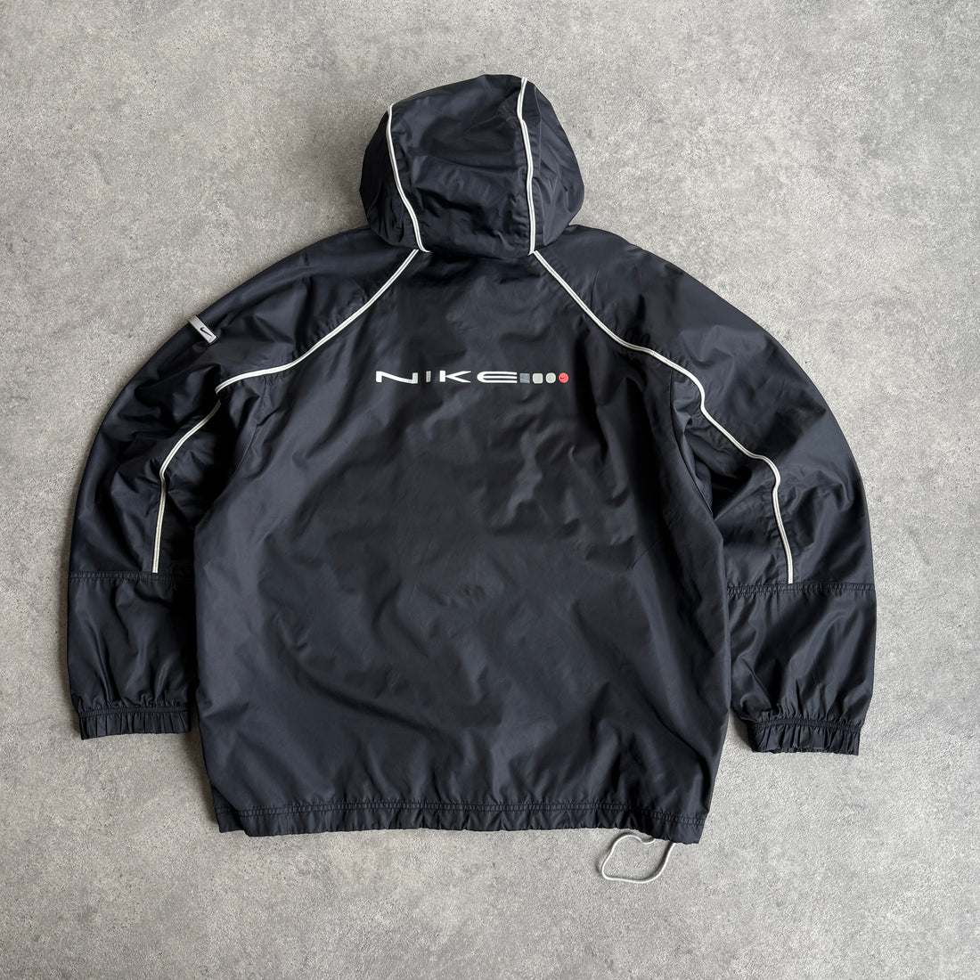 Nike 2001 technical lightweight spellout shell jacket (M)