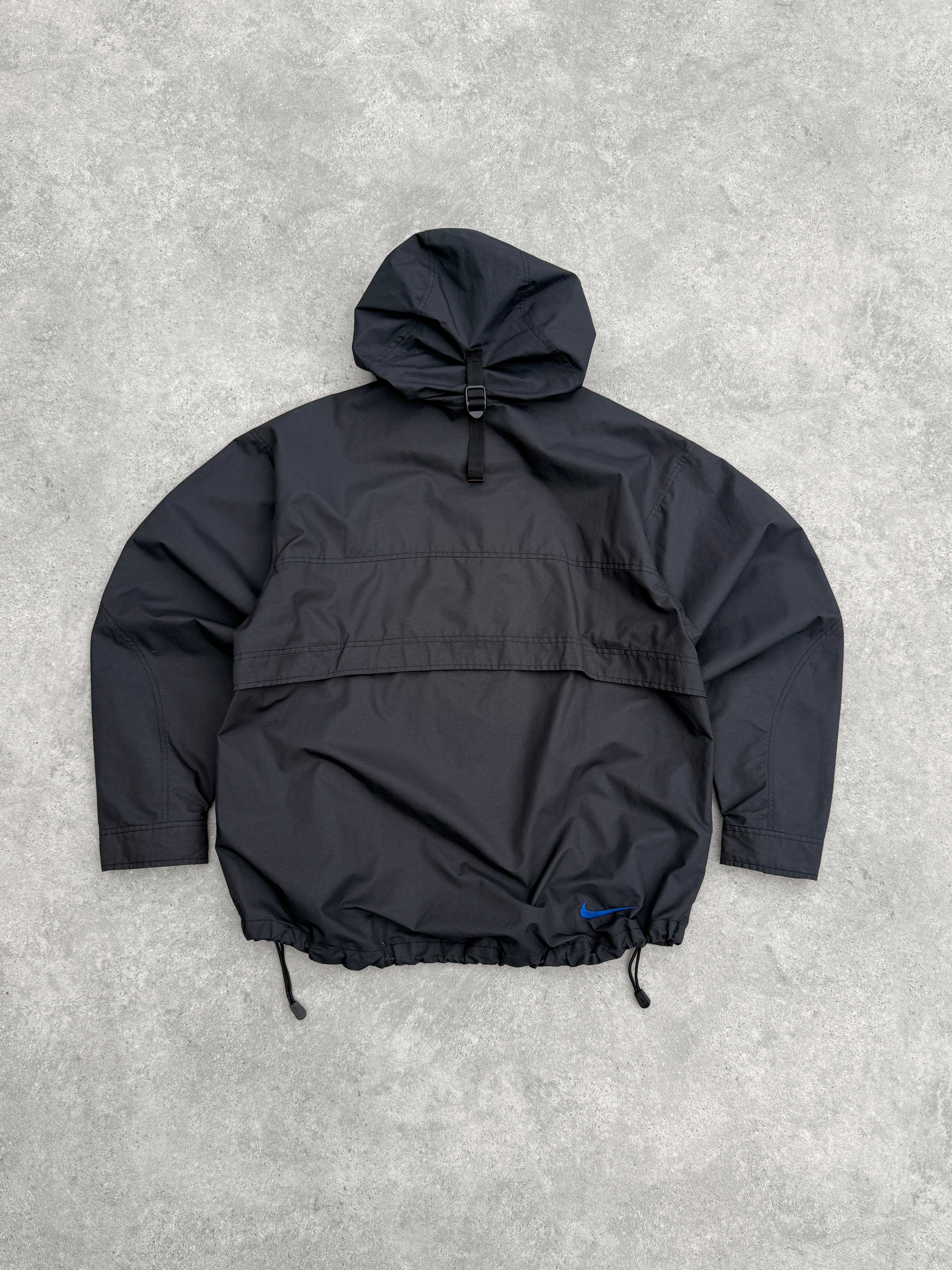 nike acg 1990s lightweight technical waterproof jacket, hood detail