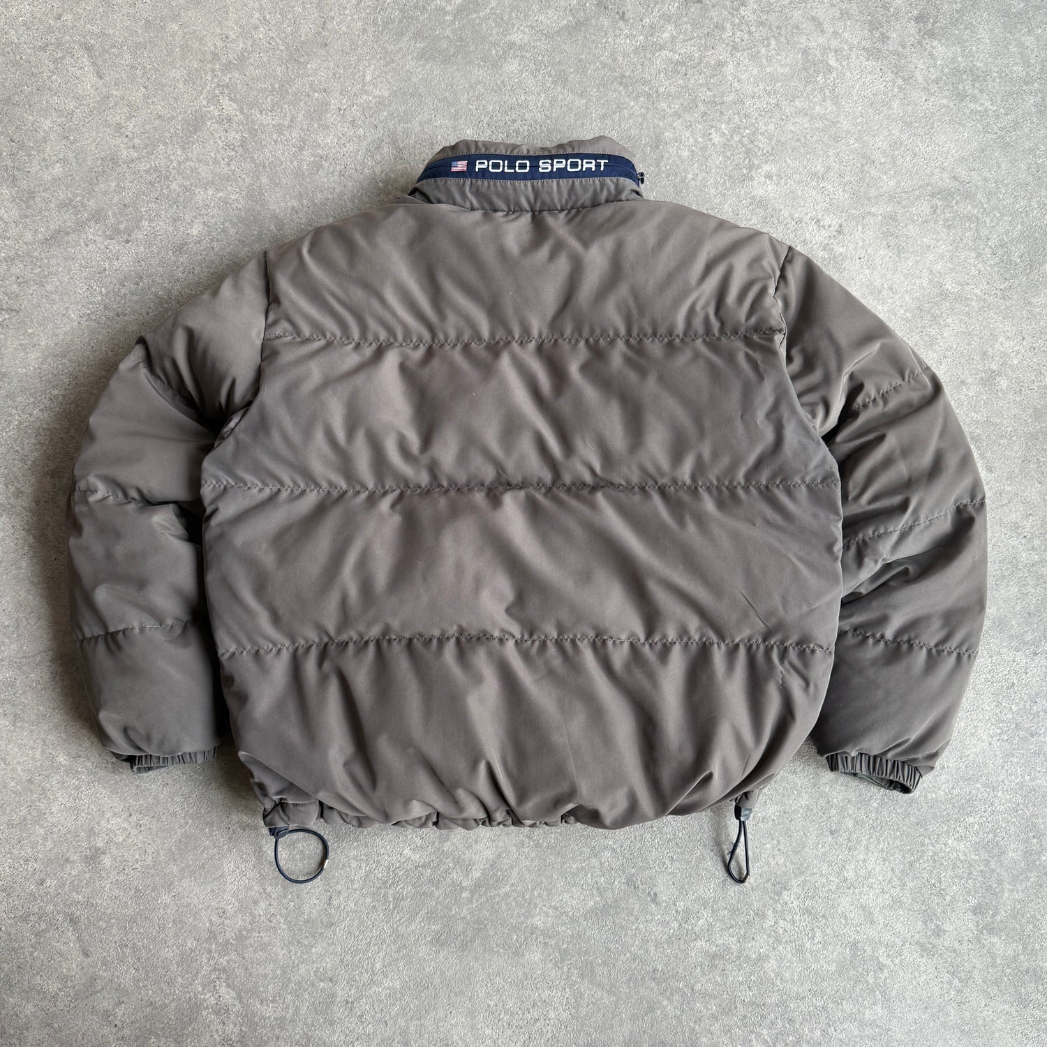 Polo Sport Ralph Lauren RARE 1990s fleece lined puffer jacket (XL)