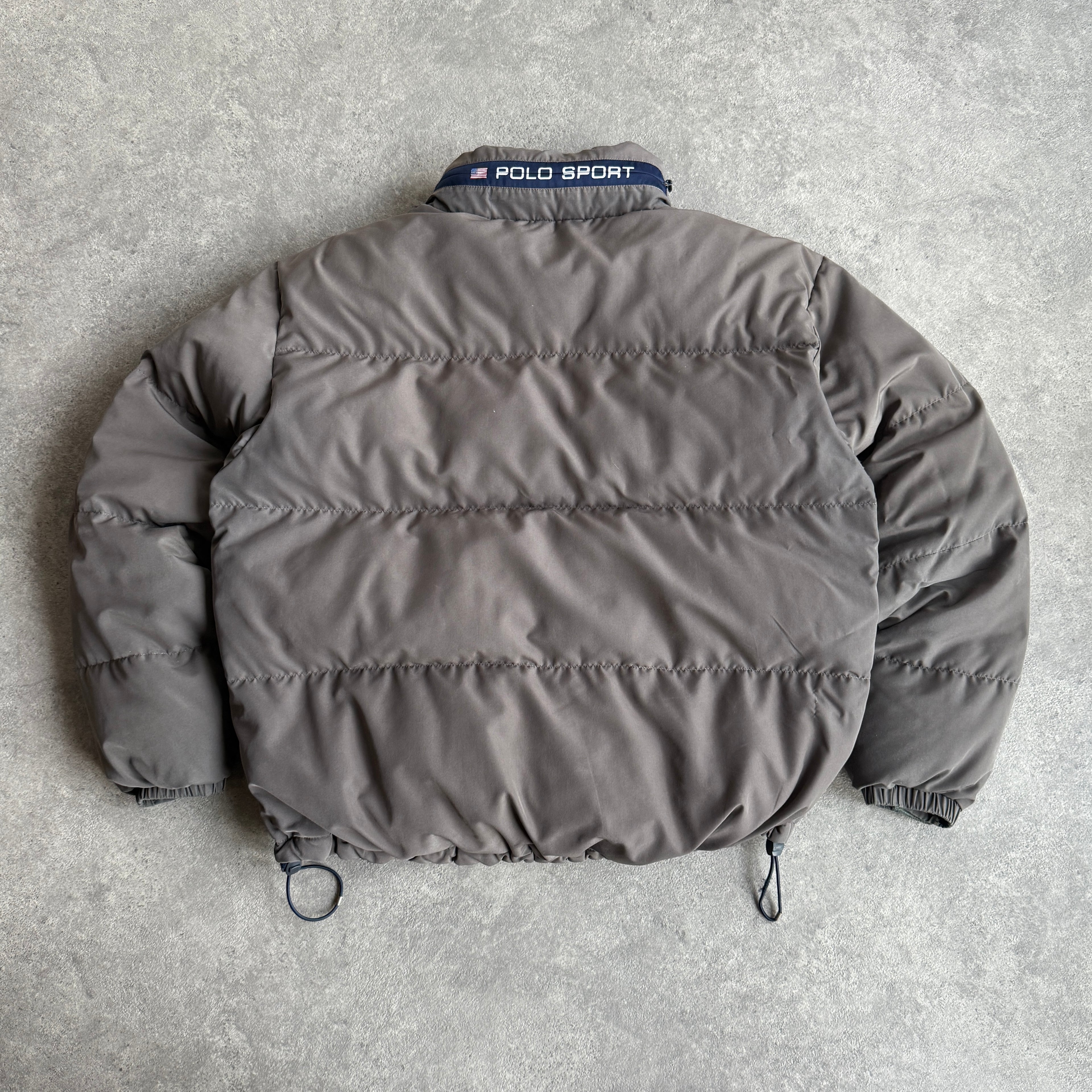 Polo Sport Ralph Lauren RARE 1990s fleece lined puffer jacket (XL)