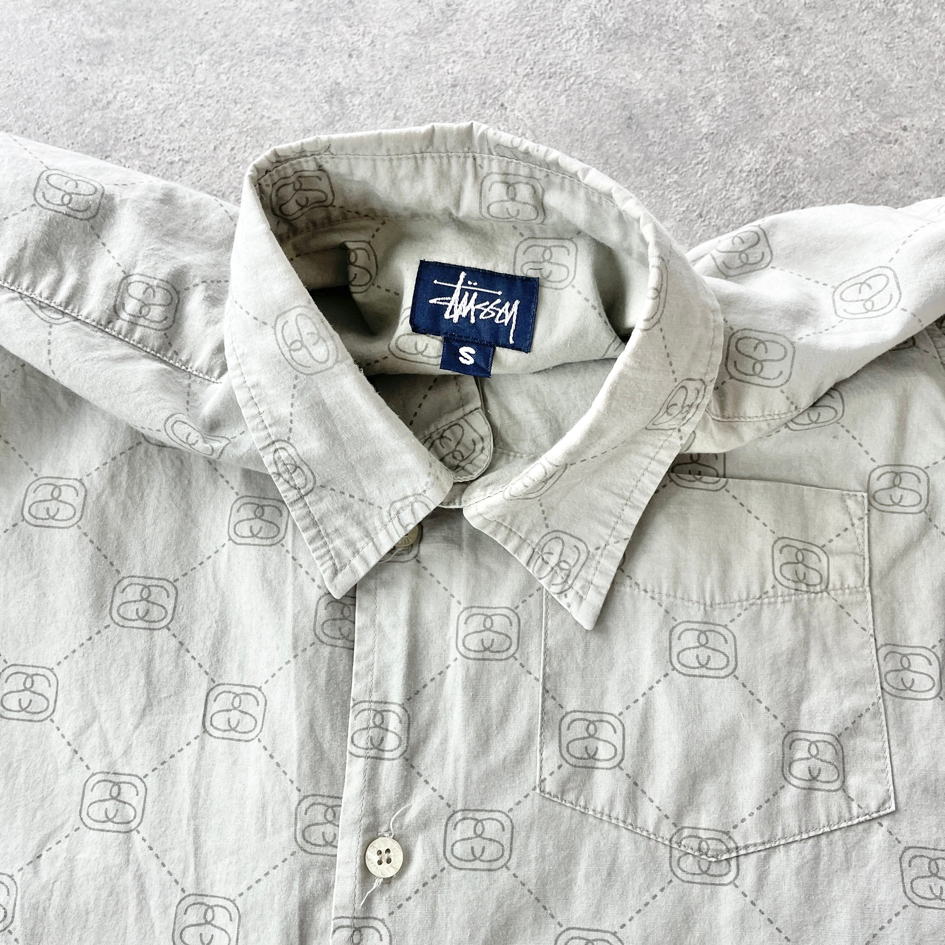 Stussy ‘Stucci’ RARE 1990s lightweight shirt (S)