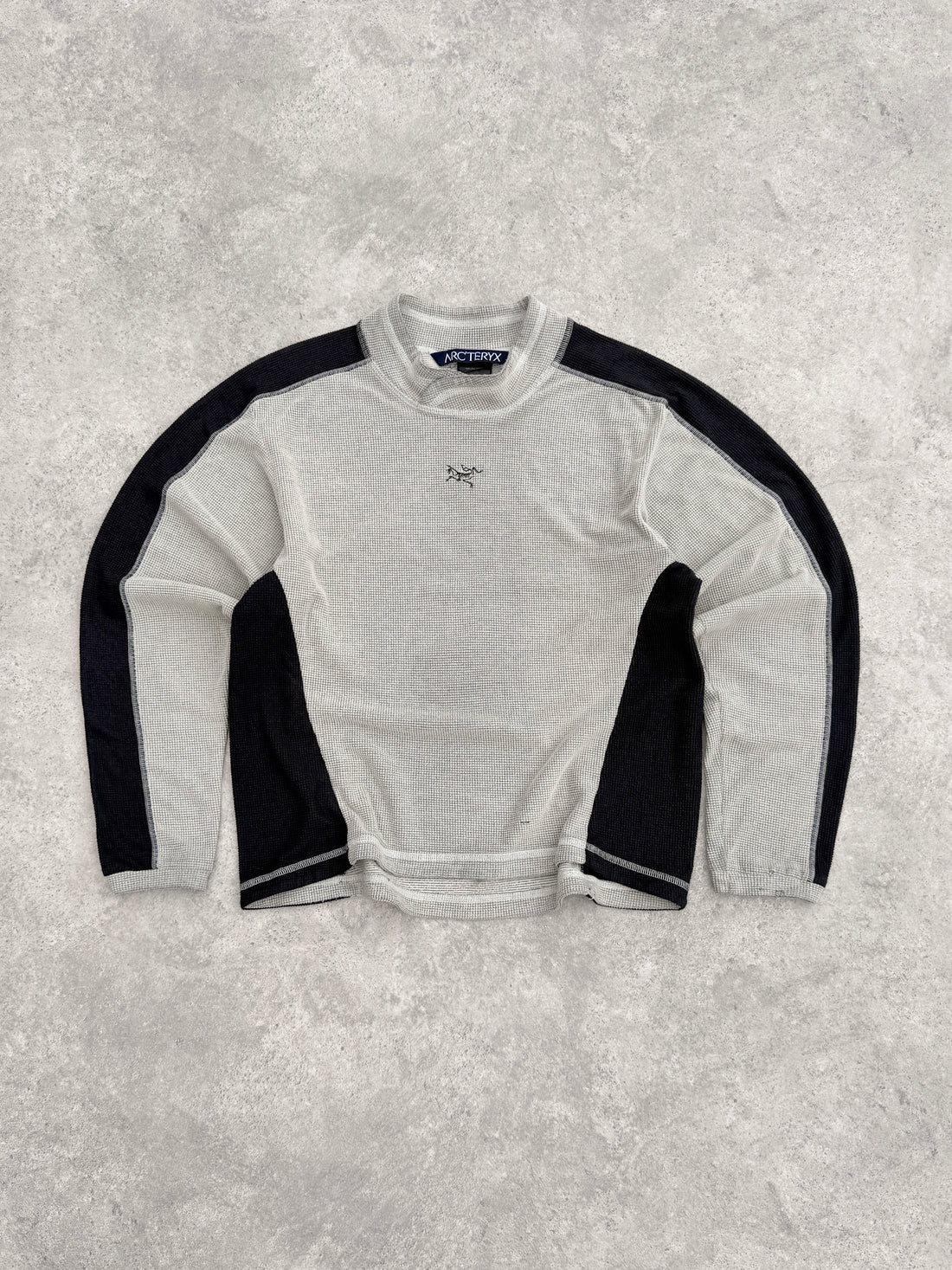arcteryx 1998 delta lt polartec waffle knit long sleeve top (s)