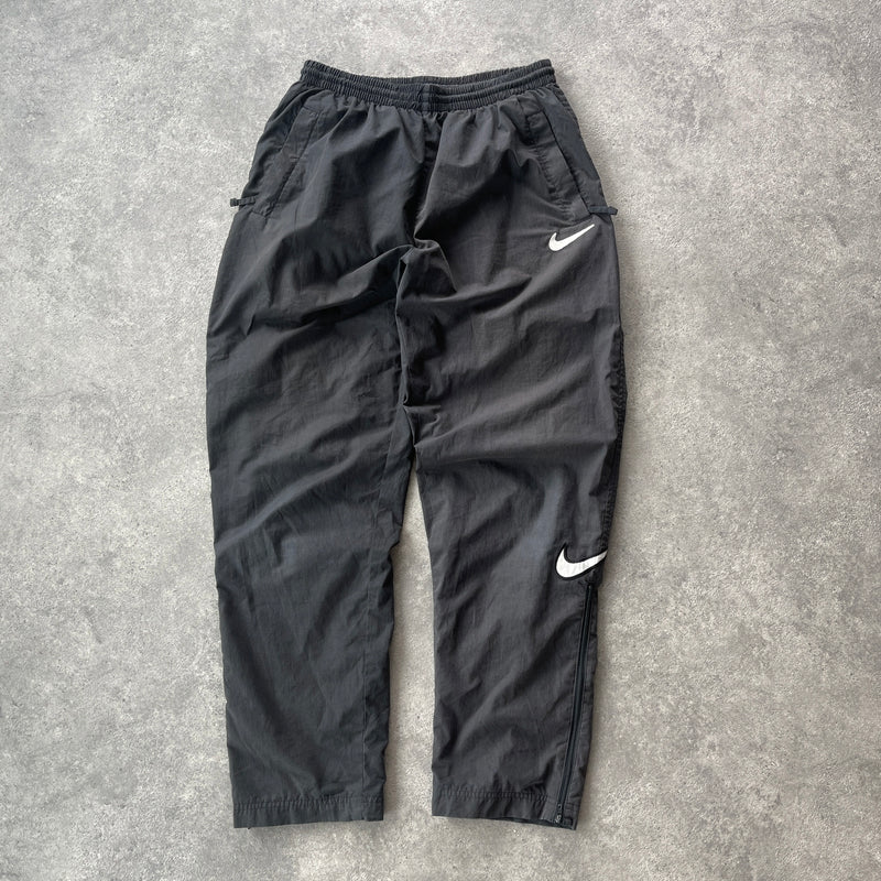 Nike 1990s lightweight double swoosh track pants (M) Linear Store