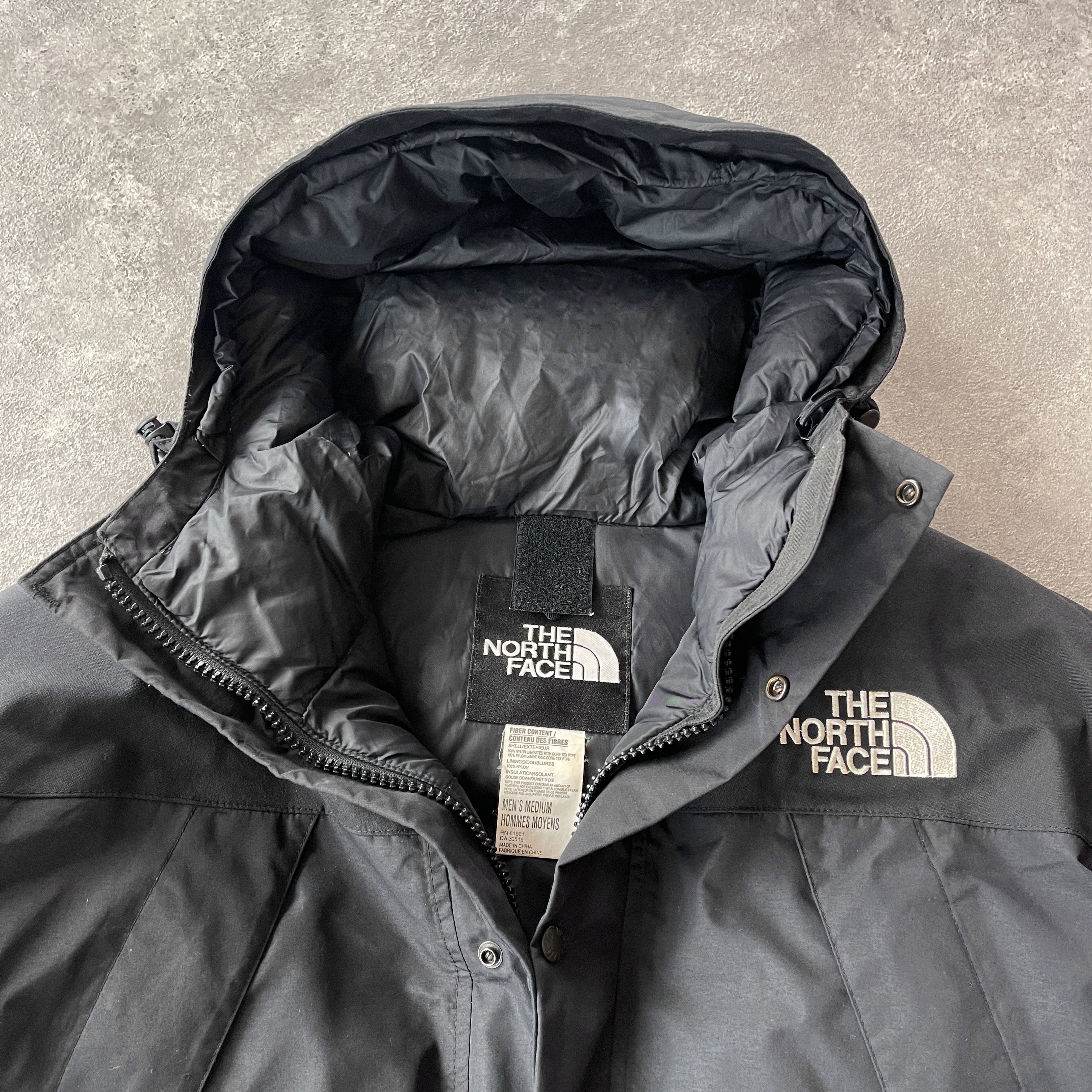 The North Face 2000s Goretex 800 down fill puffer jacket (M)