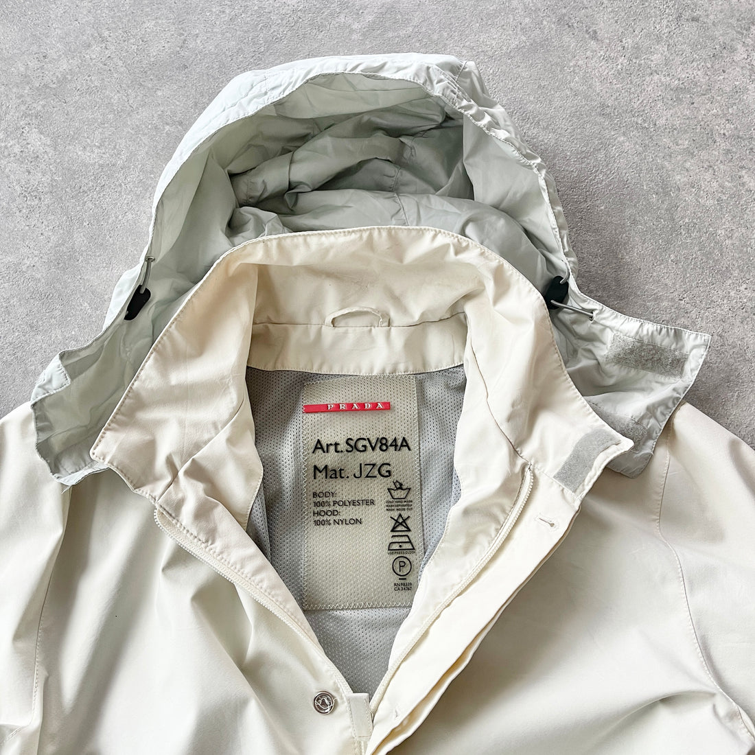 Prada Sport RARE 2000s Goretex technical jacket (M)