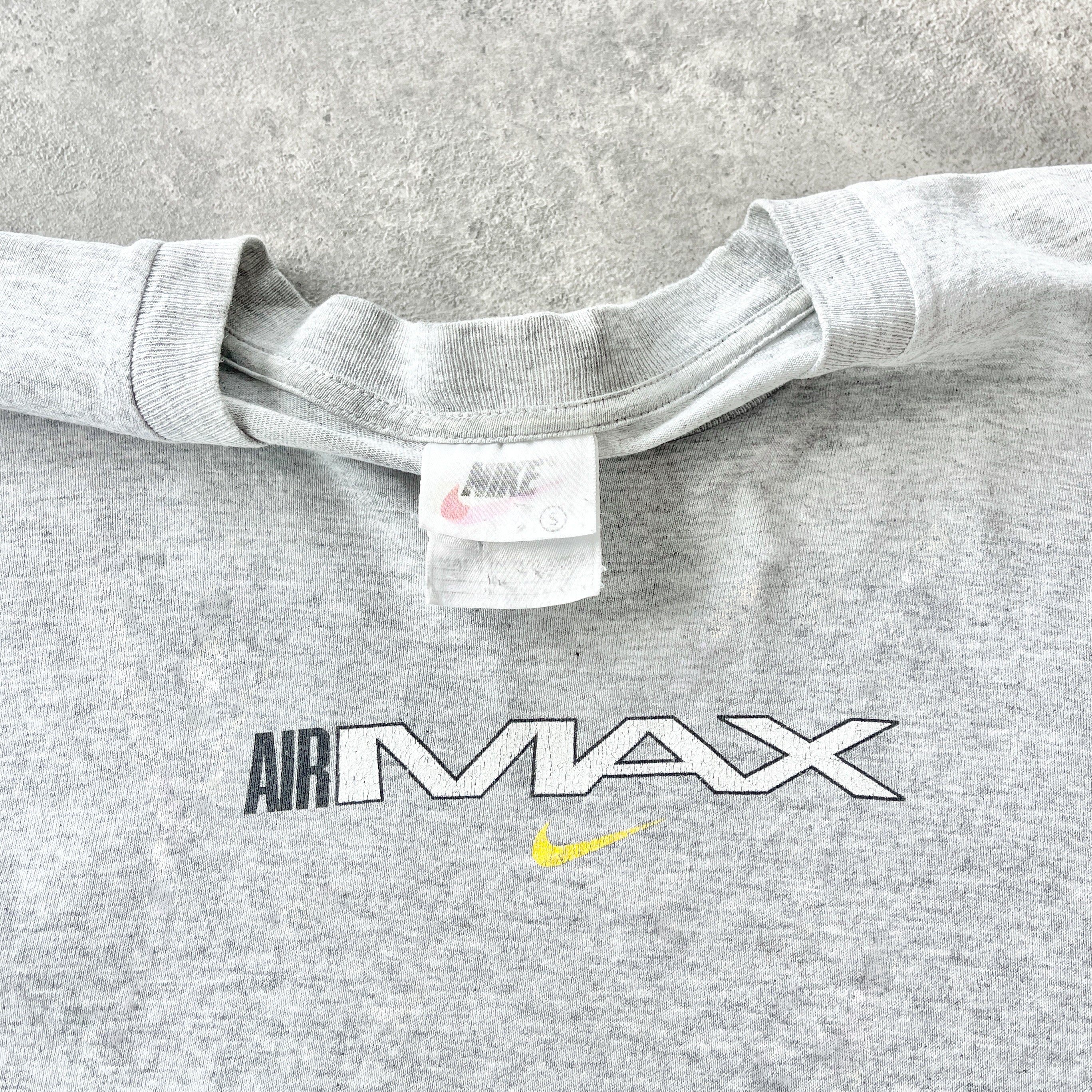 Nike Air Max RARE 1990s heavyweight graphic t-shirt (S)