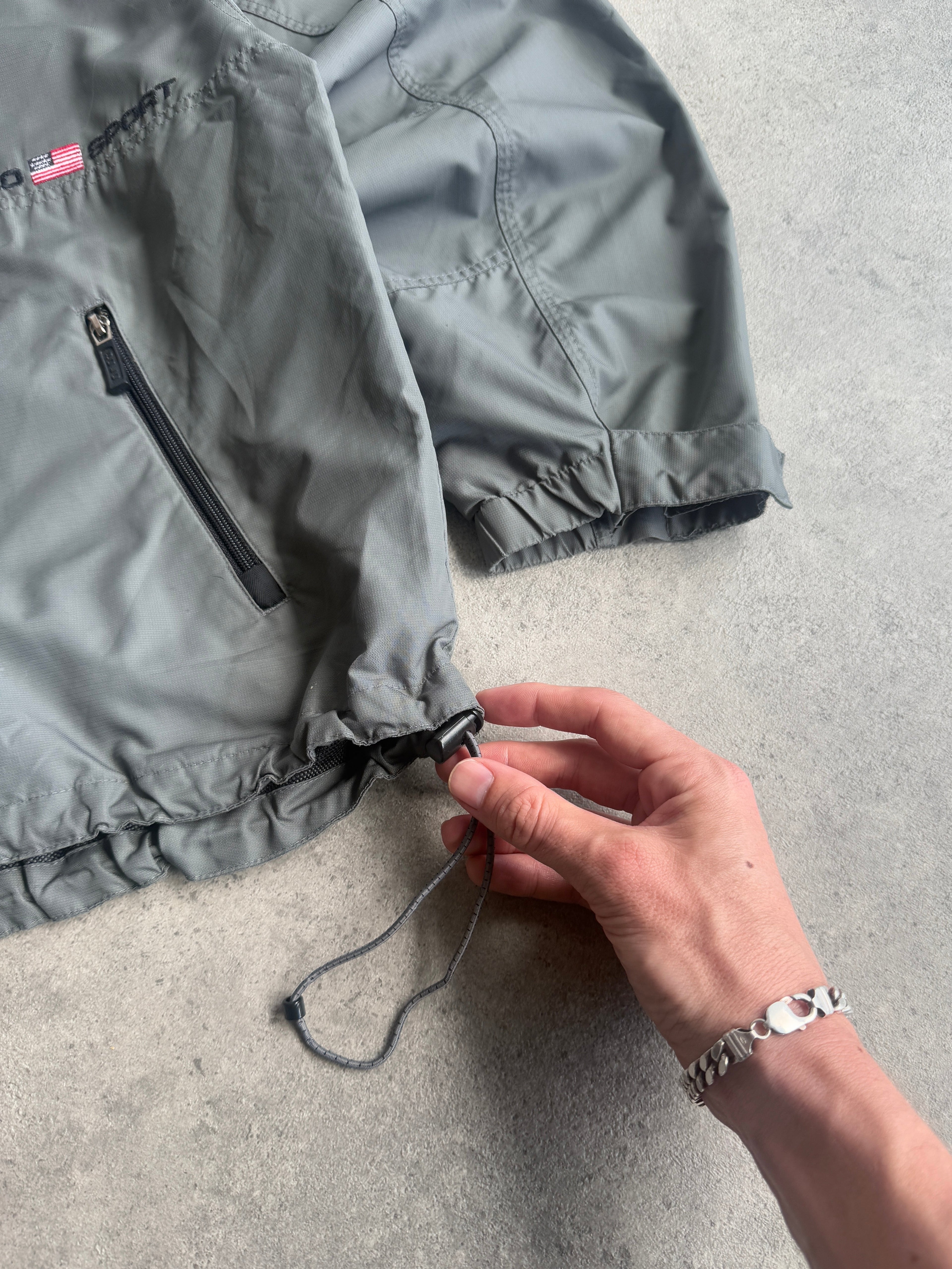 polo sport ralph lauren 1990s technical shell jacket, zip pocket detail